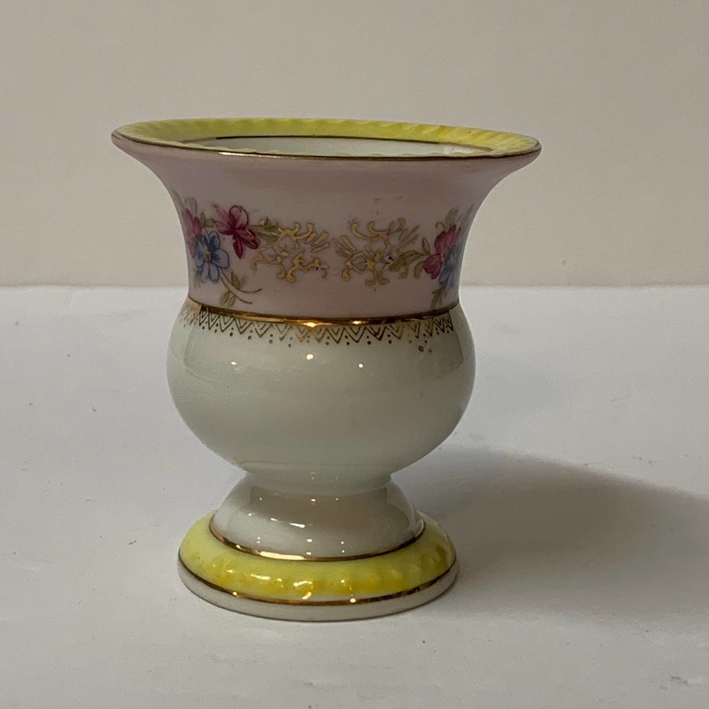 BERKSHIRE Occupied Japan Fine Bone China Toothpick Holder Vintage